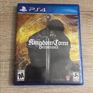 Kingdom Come Deliverance
Sony PS4 Game Case - Blue and Gold